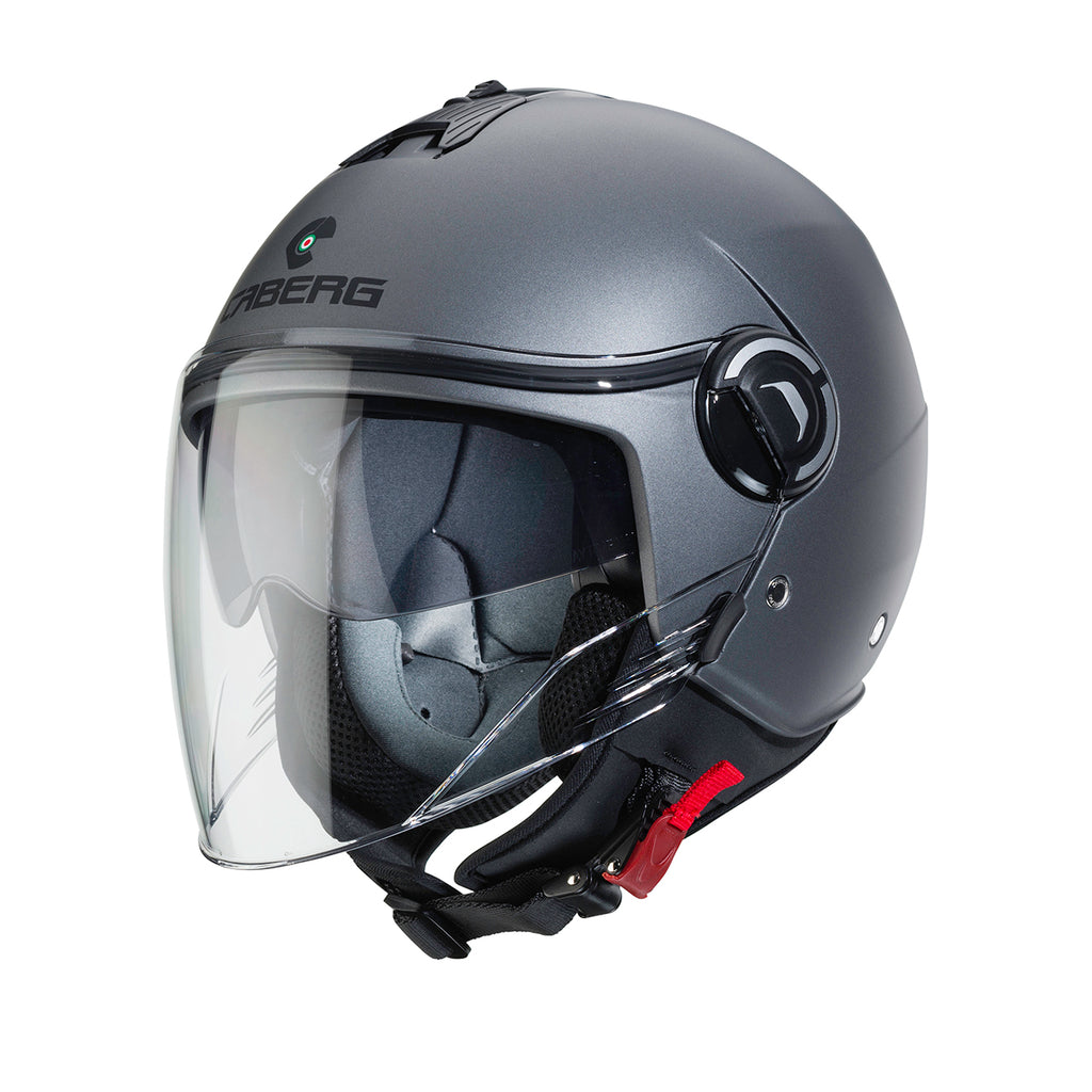 Casco jet Riviera V4X Antracite Opaco