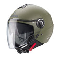 Casco jet Riviera V4X Verde Opaco