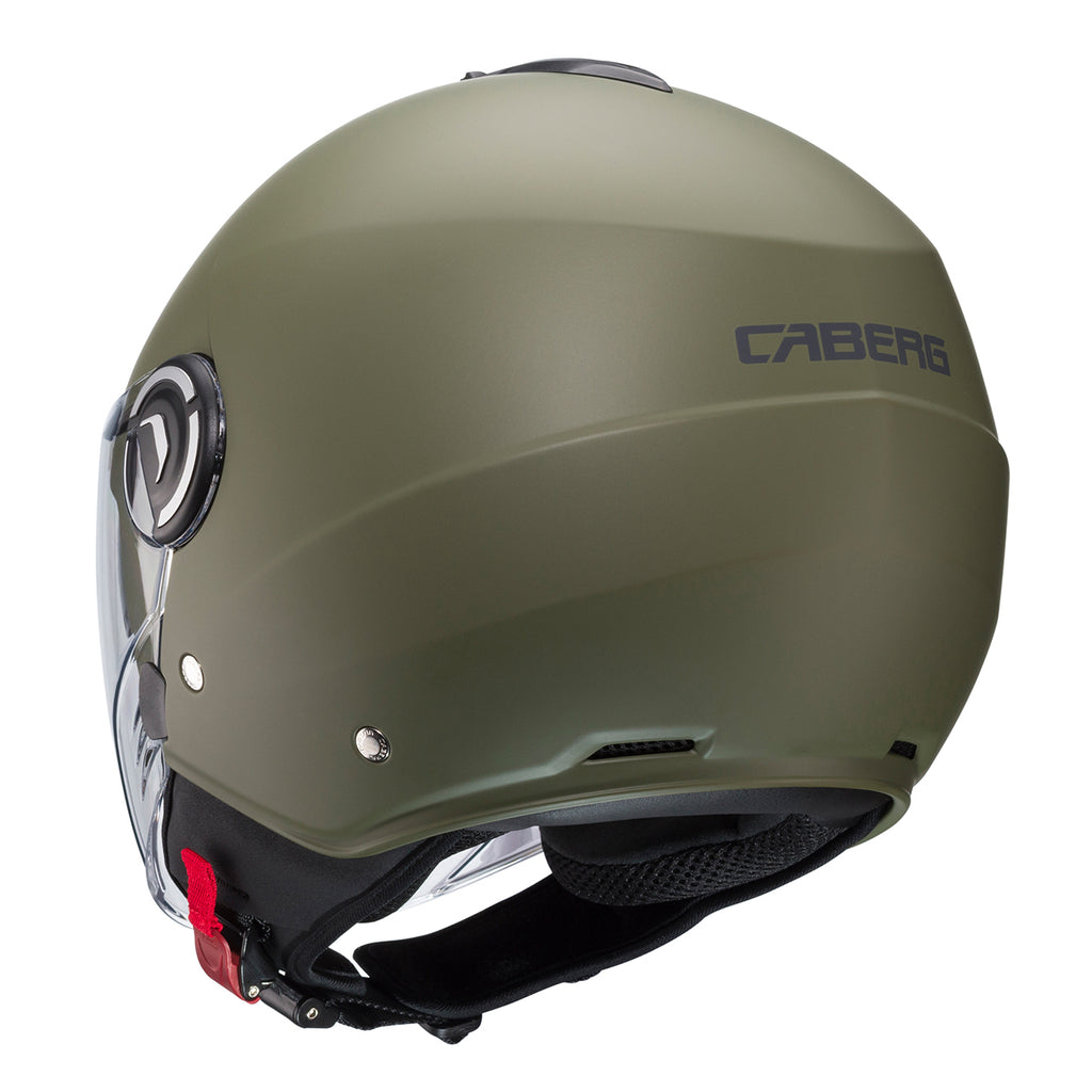 Casco jet Riviera V4X Verde Opaco