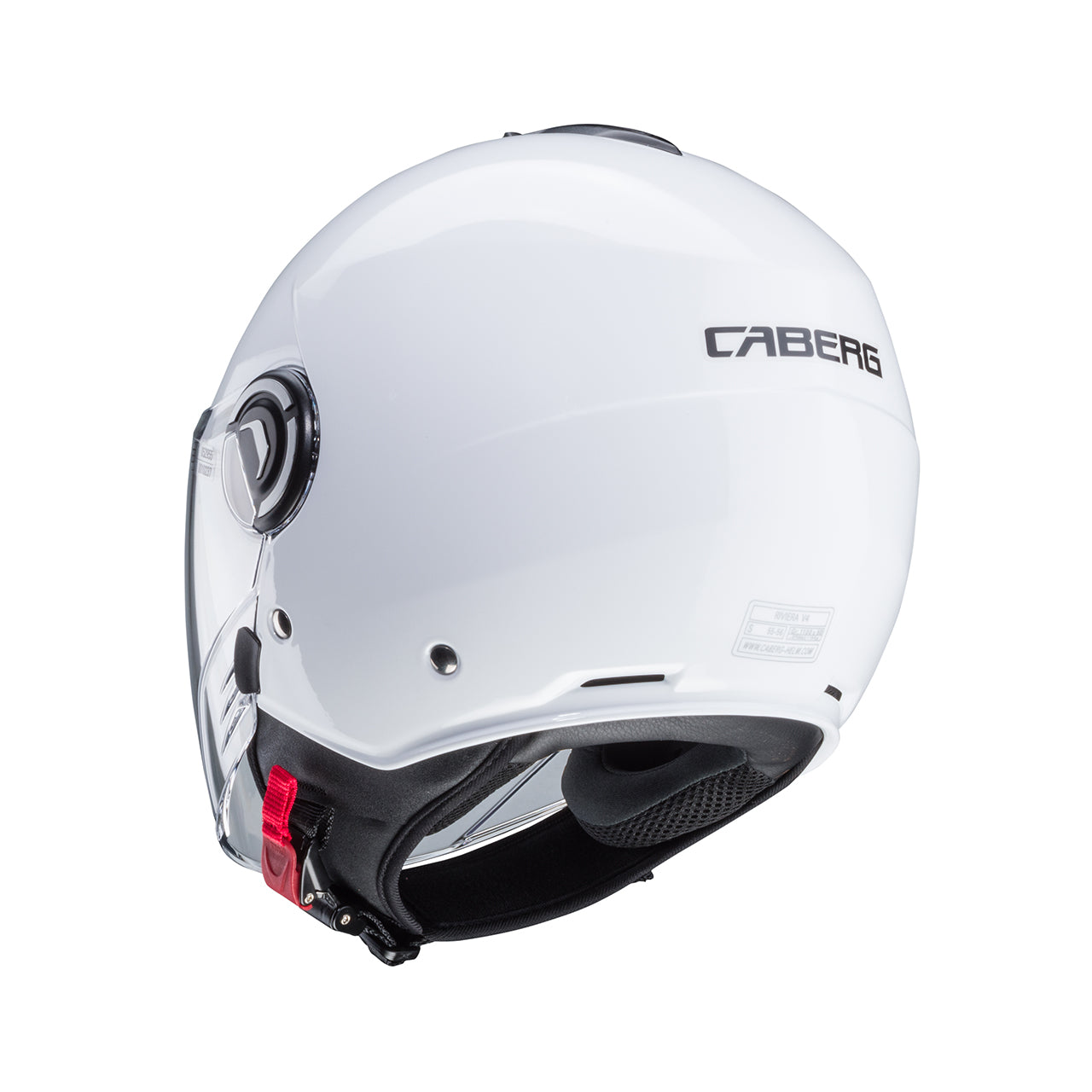 Casco jet Riviera V4X Bianco Lucido