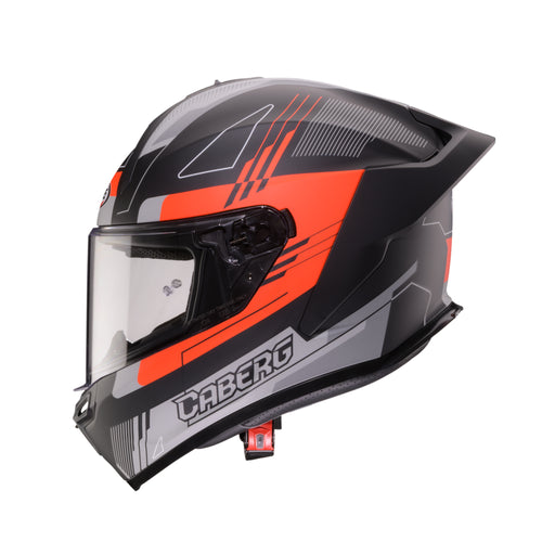Casco Caberg Roxter Colt rosso fluo opaco